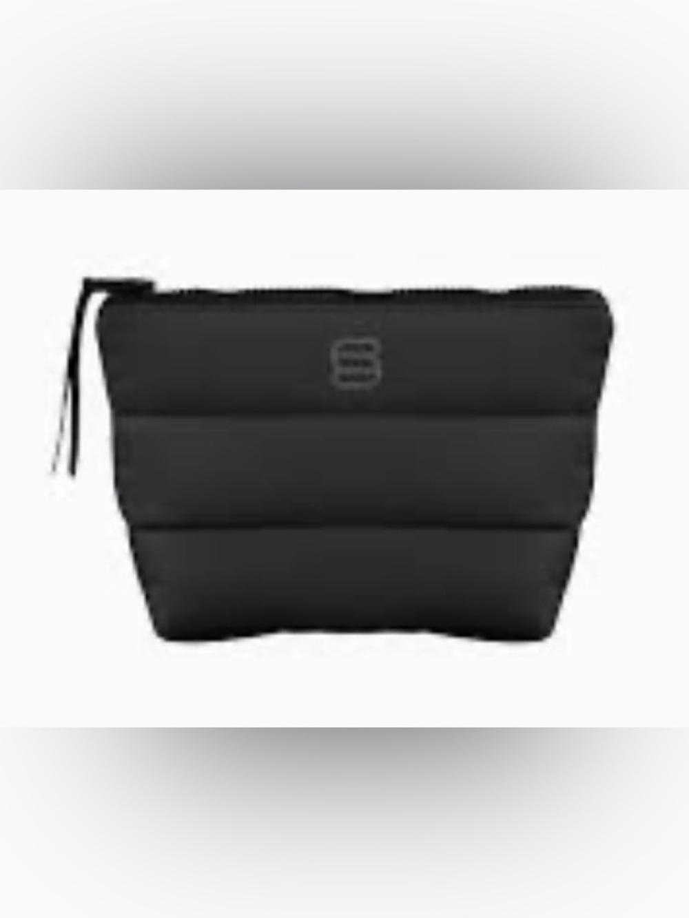 Aritzia Super Puff Zip Pouch “Pochette” Matte Black NWT⭐️ - Picture 2 of 7